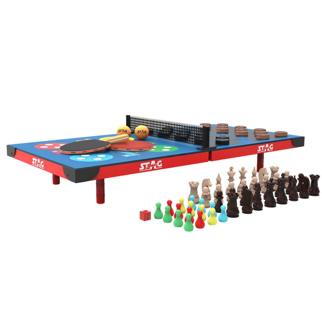 4 In 1  Super Mini Portable Table Tennis Table