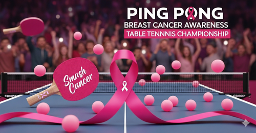 Pink Pong Breast Cancer Awareness Event By Kosovo