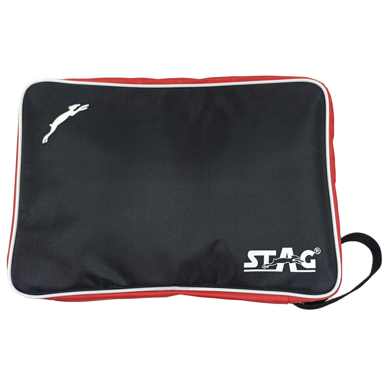 Stag DOUBLE CHAIN DELUXE RACKET CASE WITH POCKET FOR ACCESSORIES (ONLY CASE)