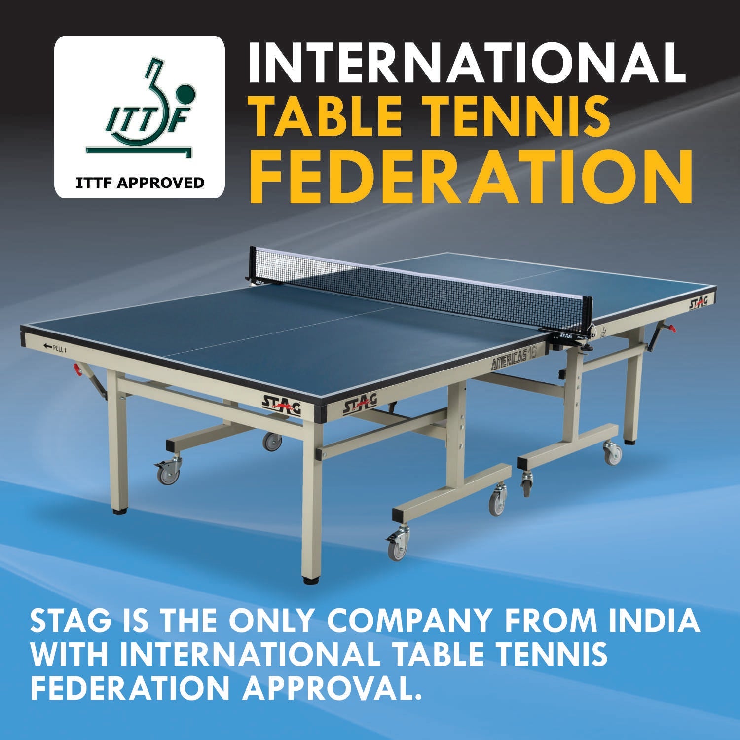 Americas Table Tennis Tables - Tournament Used