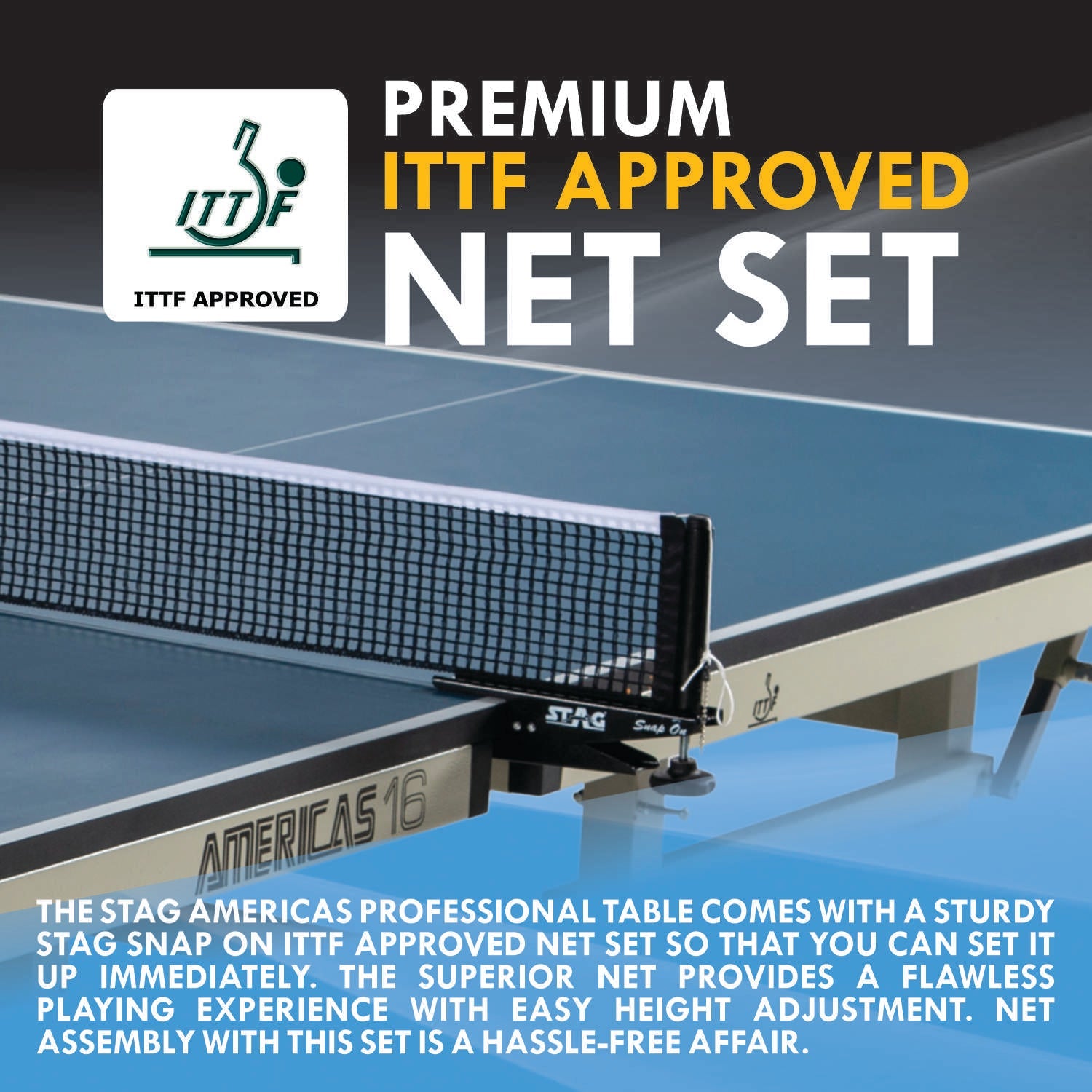 Americas Table Tennis Tables - Tournament Used