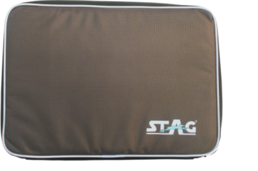 Stag Double Chain Deluxe Racket Case with Pocket for Accessories (Only Case)