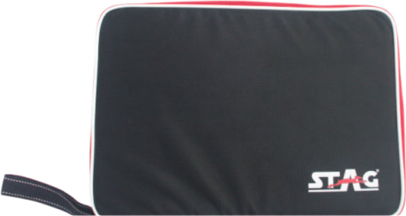 Stag Double Chain Deluxe Racket Case with Pocket for Accessories (Only Case)