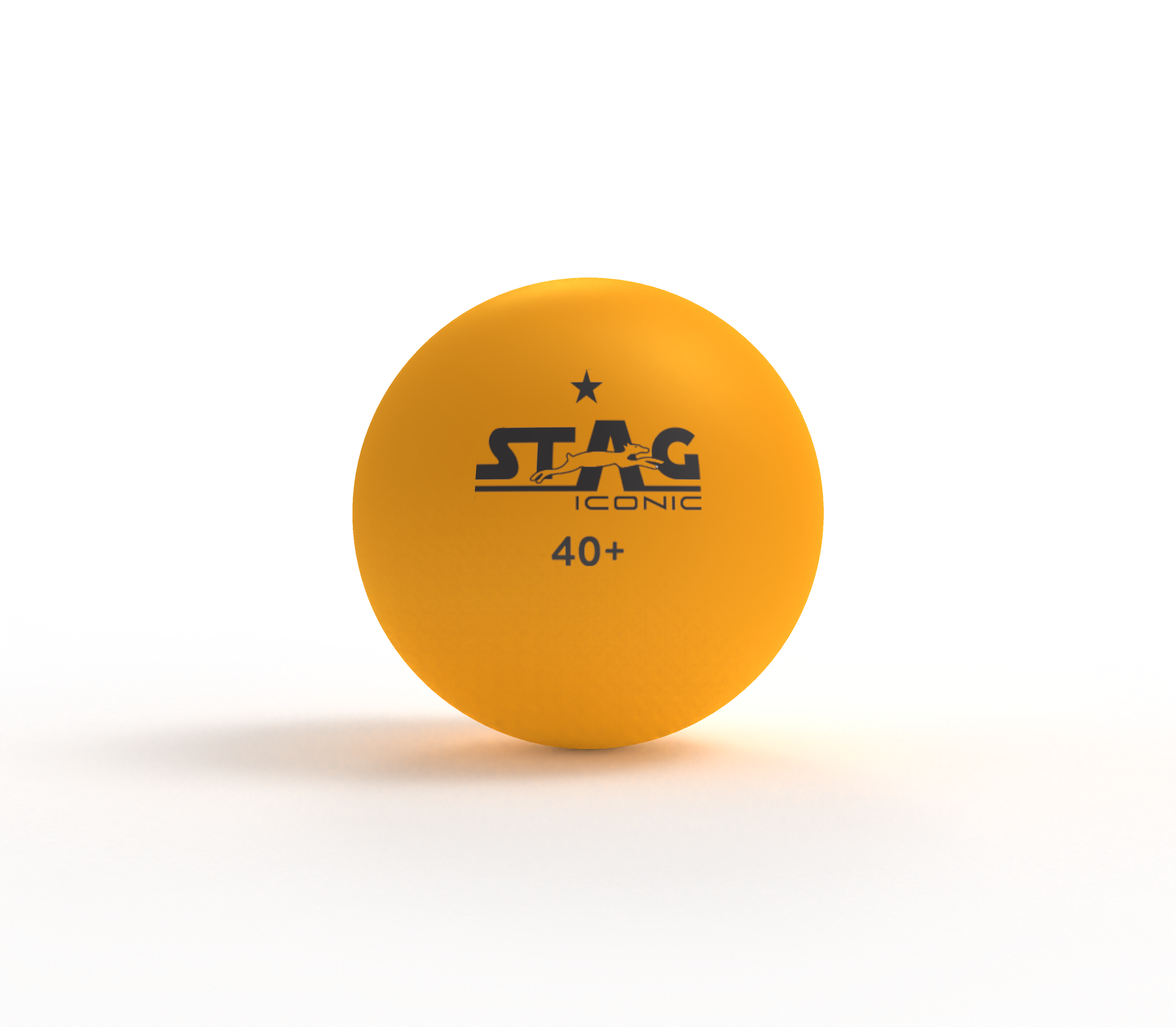 Stag 1 Star Balls Orange (Pack of 6)