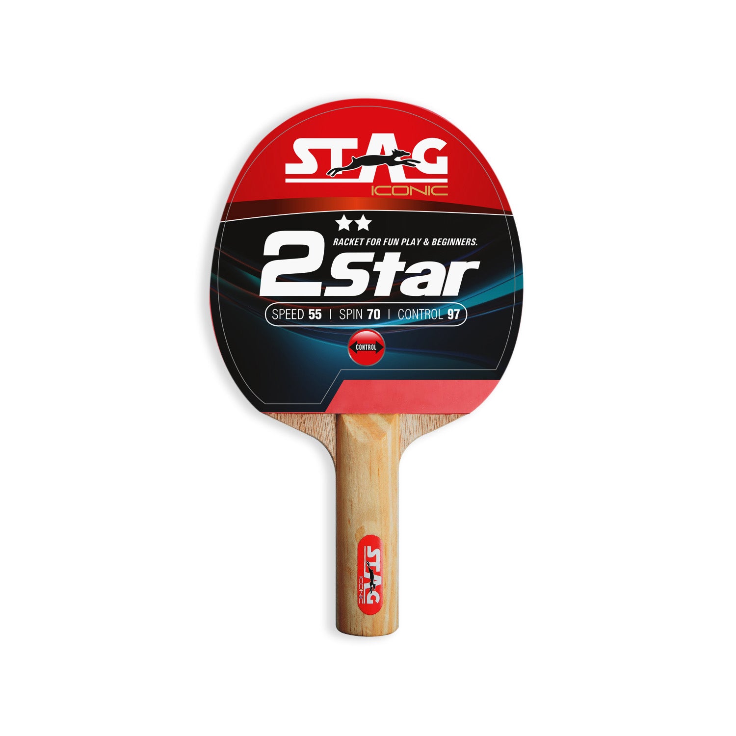 Stag 2 Star Table Tennis Racquet