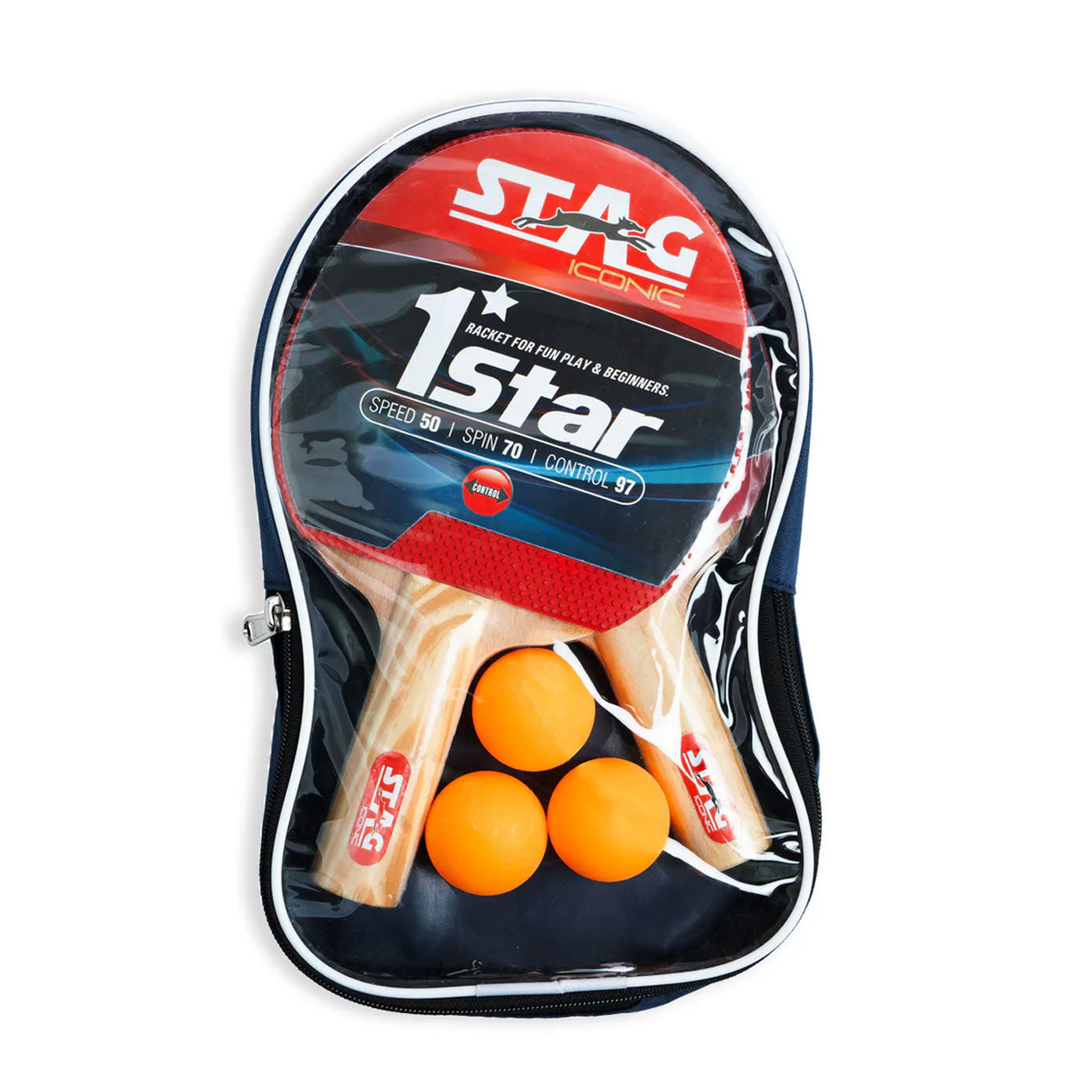 STAG 1 STAR Professional Table Tennis (T.T) Set Orange