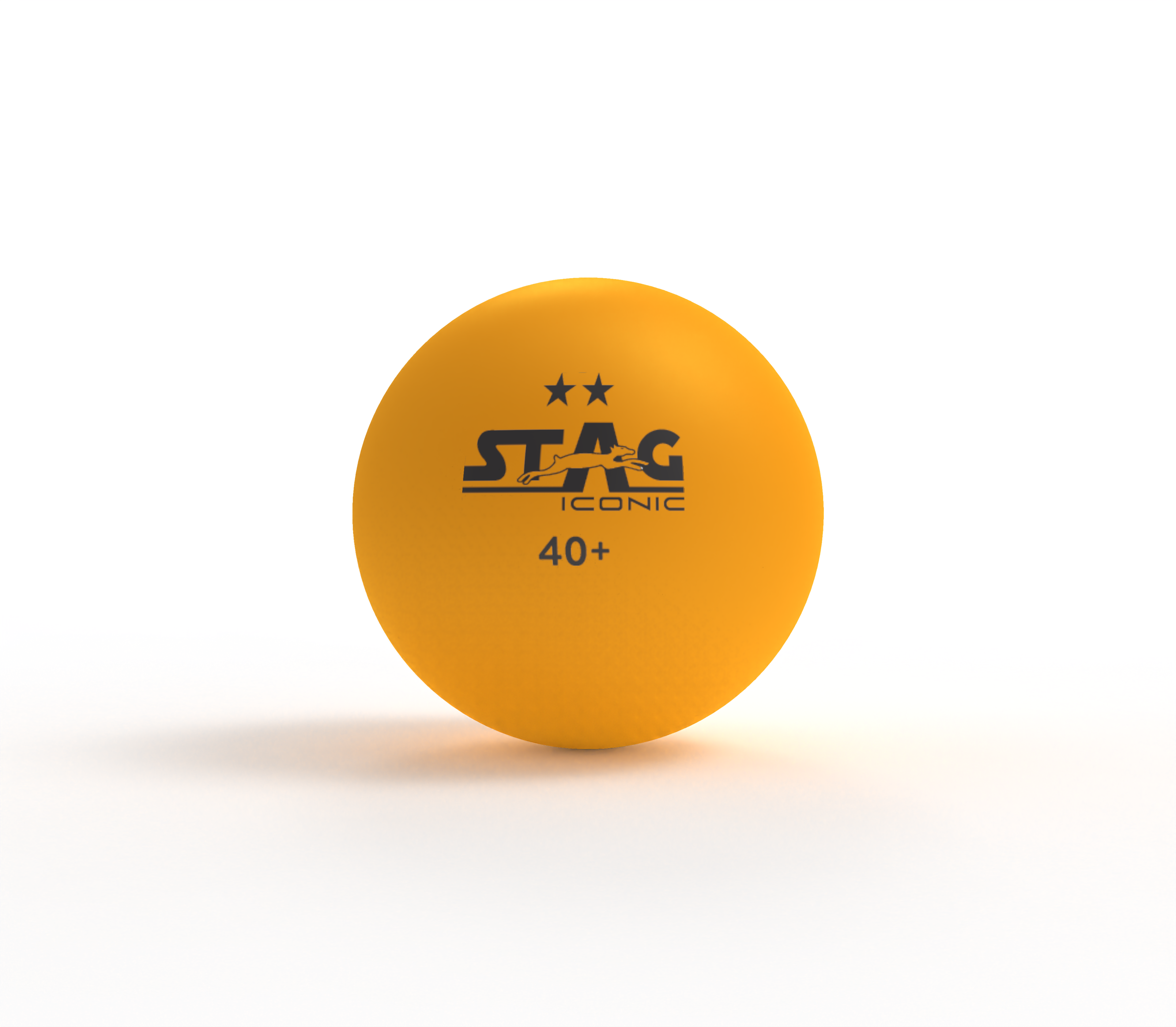 Stag 2 Star Table Tennis (T.T) Balls| Advanced High Performance 40+mm Ping Pong Balls for Training