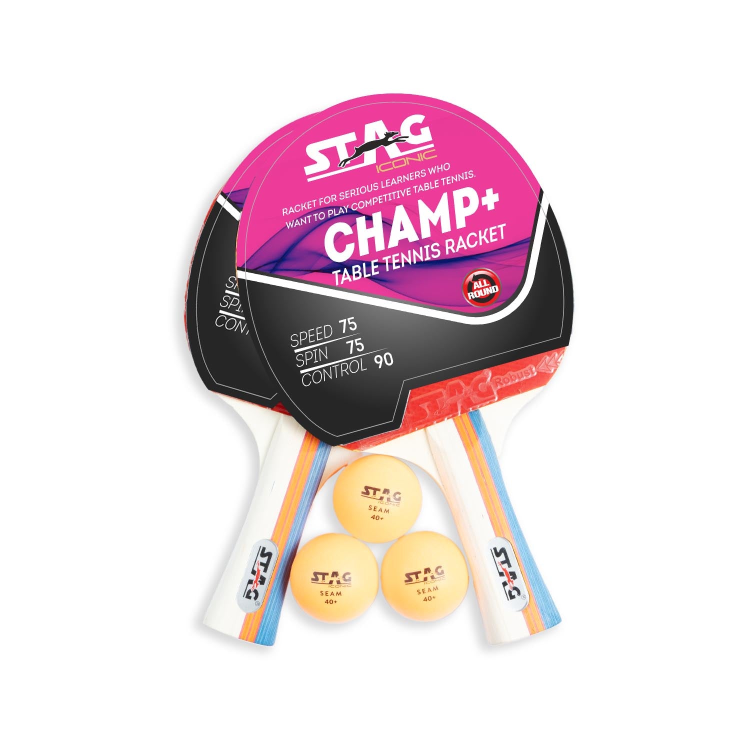 STAG Champ Series Professional Table Tennis (T.T) Set