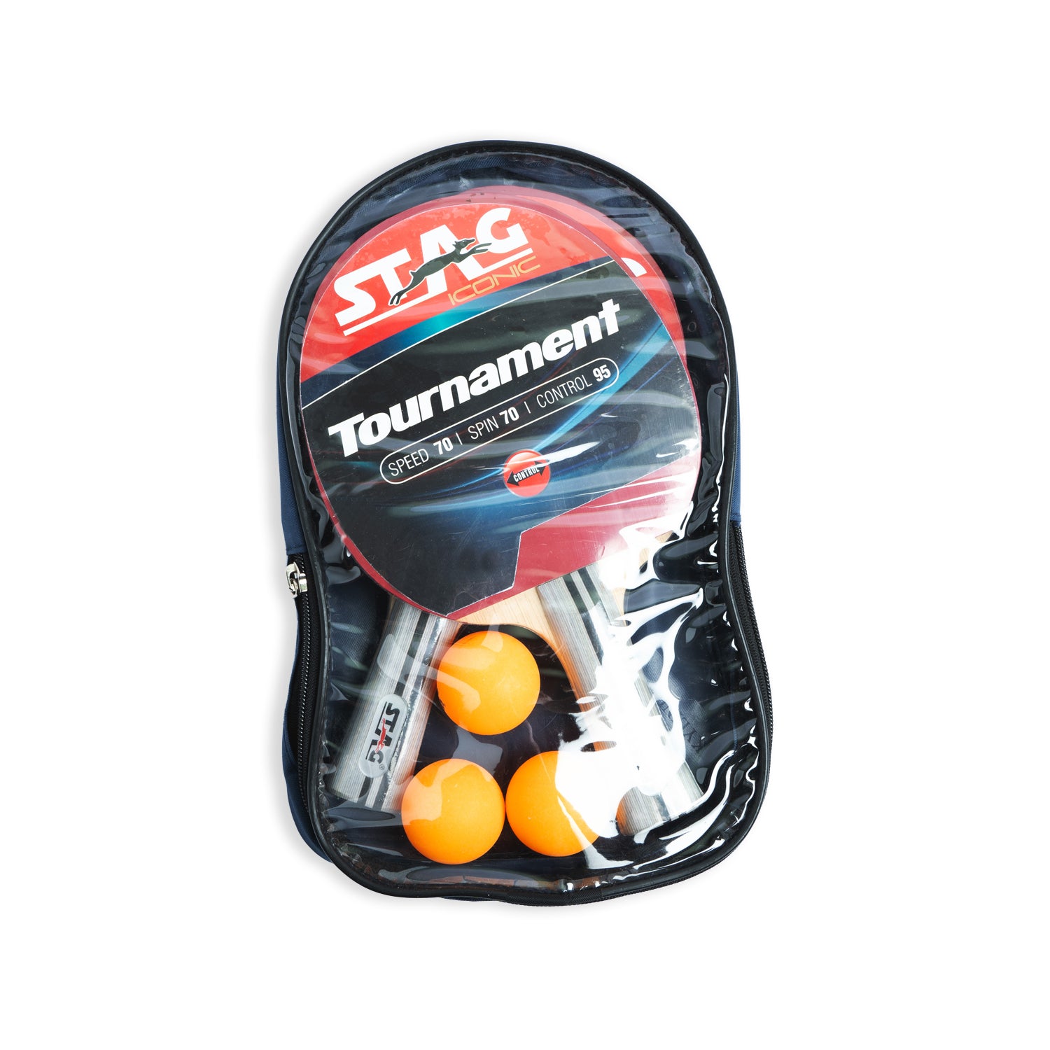 STAG Tournament Professional Table Tennis (T.T) Set White