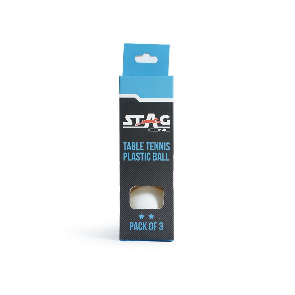 Stag 2 Star Table Tennis (T.T) Balls| Advanced High Performance 40+mm Ping Pong Balls for Training