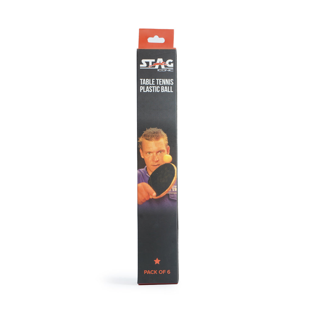 Stag 1 Star Balls Orange (Pack of 6)