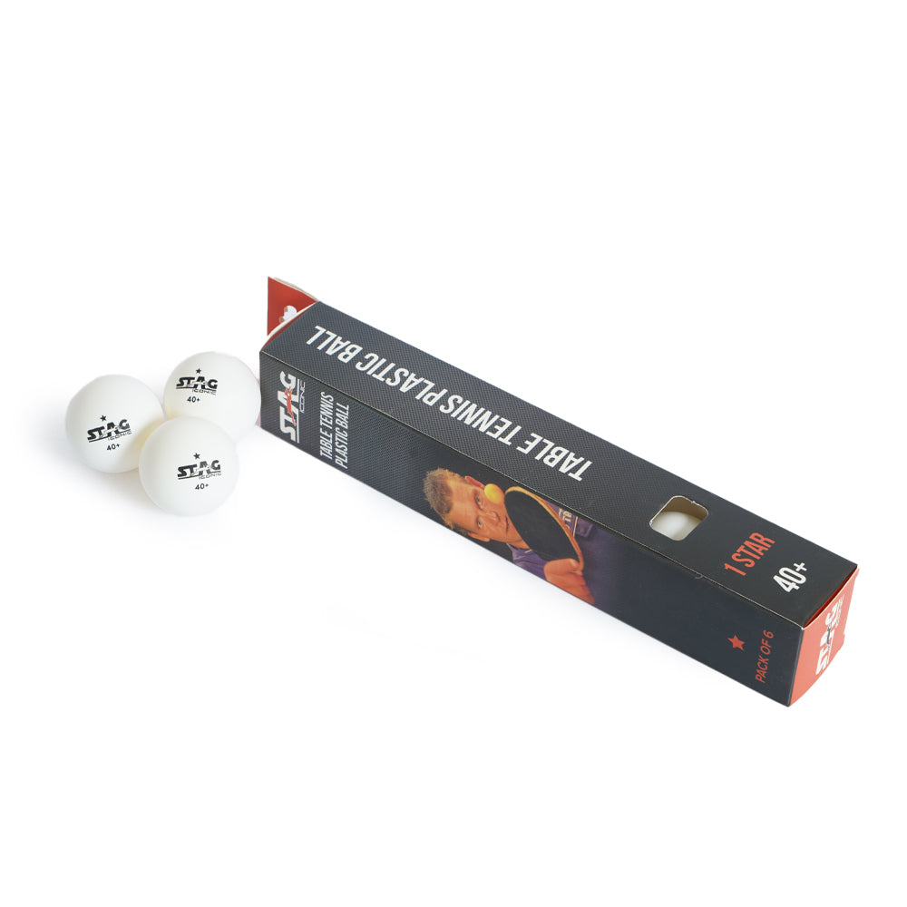 Stag 1 Star Balls Orange (Pack of 6)