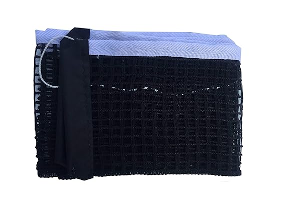 STAG.US Stag Iconic Table Tennis Expert Net Only | Quick Easy Setup | Indoor & Outdoor Compatible on Standard Size Table | Ping Pong Table Net Only (Cotton)