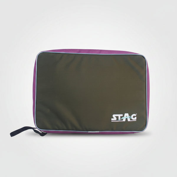 STAG.US Stag Double Chain Deluxe Racket Case with Pocket for Accessories (Only Case)