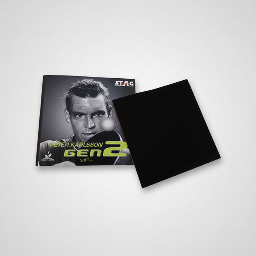 STAG.US Peter Karlsson Gen 2 Soft Table Tennis Rubber (1.8mm) Black