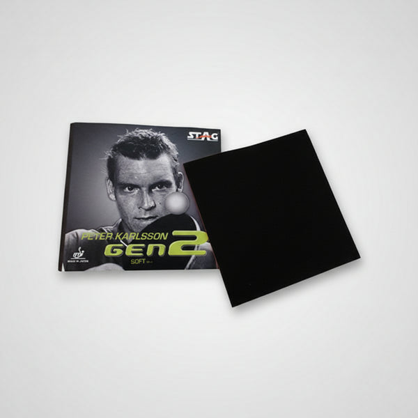 STAG.US Peter Karlsson Gen 2 Soft Table Tennis Rubber (1.8mm) Black