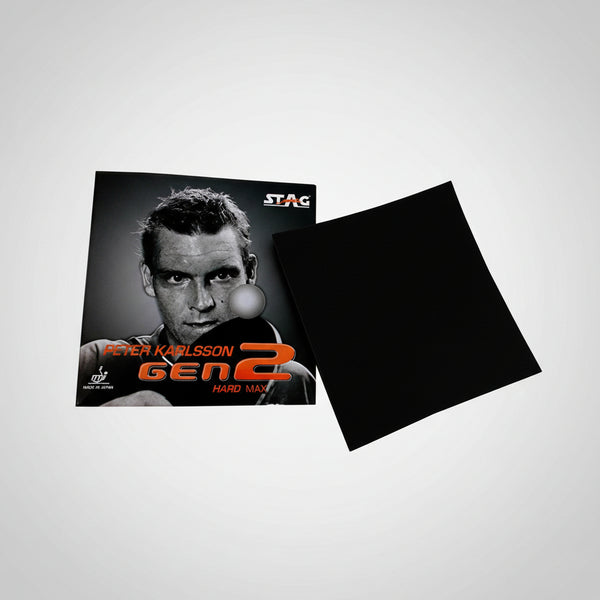 STAG.US Peter Karlsson Gen 2 Hard TT Rubber, 1.8mm BLACK