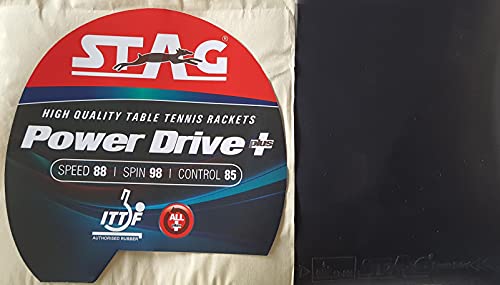 STAG.US Power Drive Plus Table Tennis Rubber BLACK