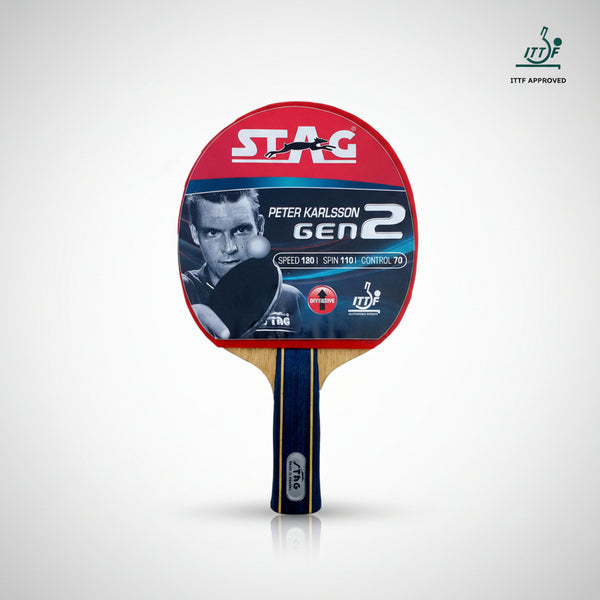 STAG.US Peter Karlsson Gen 2 Table Tennis racquet with Deluxe Case
